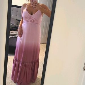 Beautiful ombre maxi dress